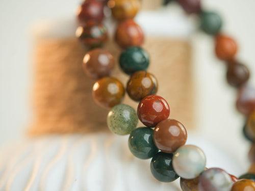 Ocean Jasper Bracelet: Captivating Waves, Harmony Infused