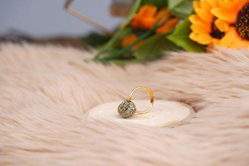 Pyrite Ring: Manifest Success and Grounded Confidence