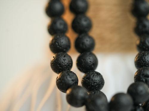 Volcanic Rock Stone Bracelet: Embrace the Elemental Strength