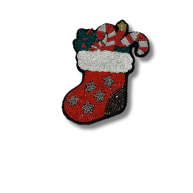 Twinkle Toes Stocking Brooch