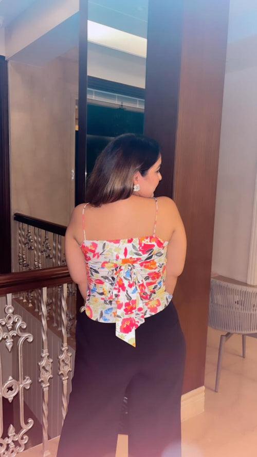 Amalya Floral Printed Top