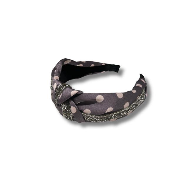 Sparkle And Spot English Violet  Turban Hairband