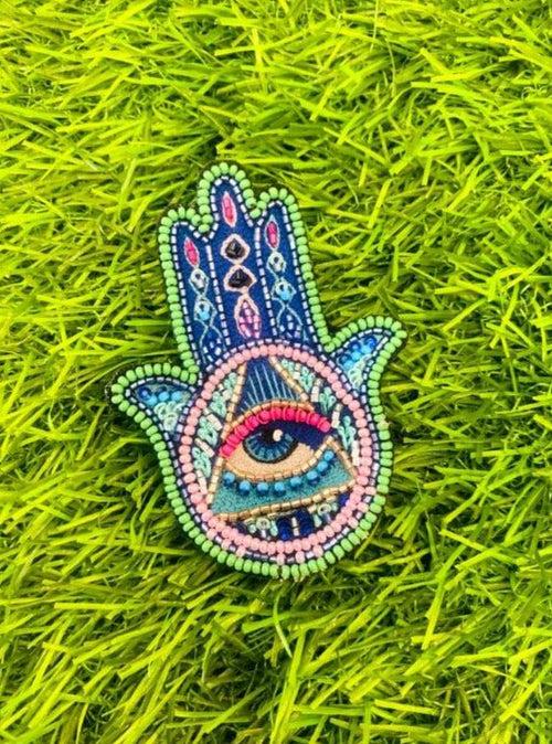 Hamsa Brooch