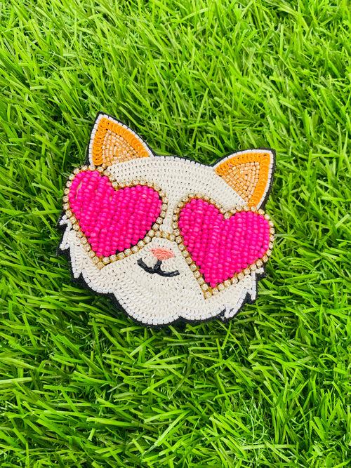 Cool Cat Brooch