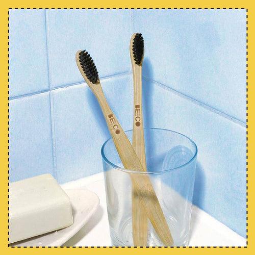 Bamboo Toothbrush Pack of 2