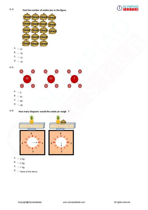 Class 3 IMO (International Maths Olympiad) Topper's guide