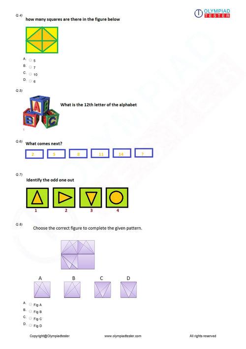 Class 3 IMO (International Maths Olympiad) Topper's guide