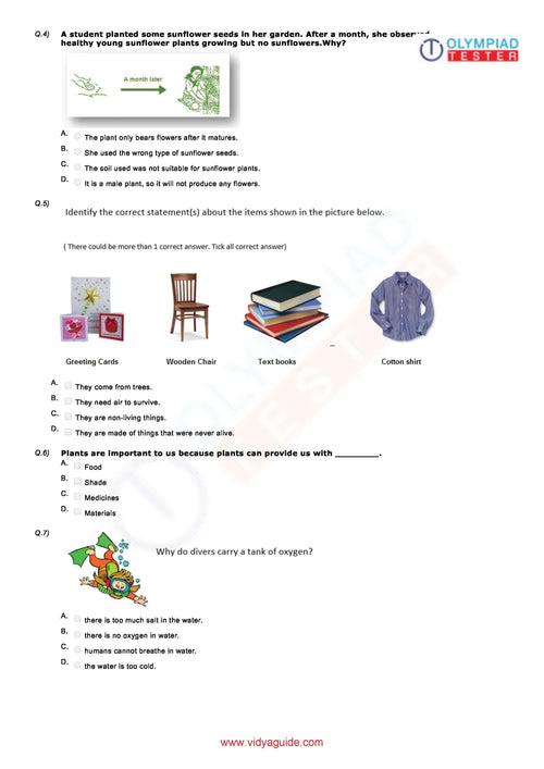 Class 4 NSO (National Science Olympiad) topper's guide