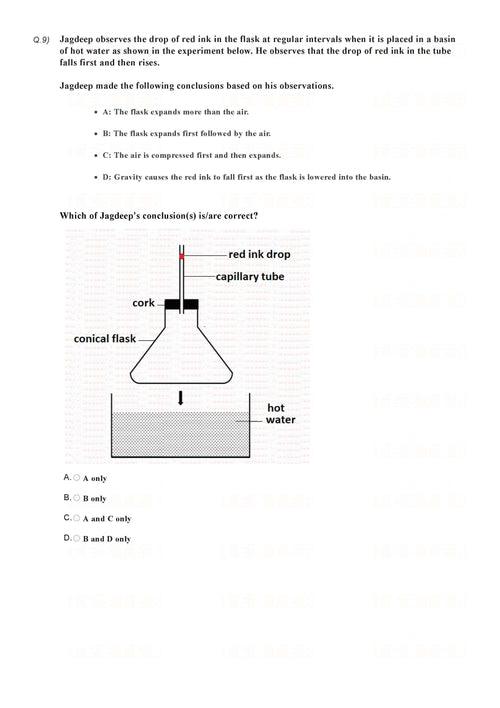 Olympiadtester Certified Student exam (OCS)  - Class 6 Science - Our Environment