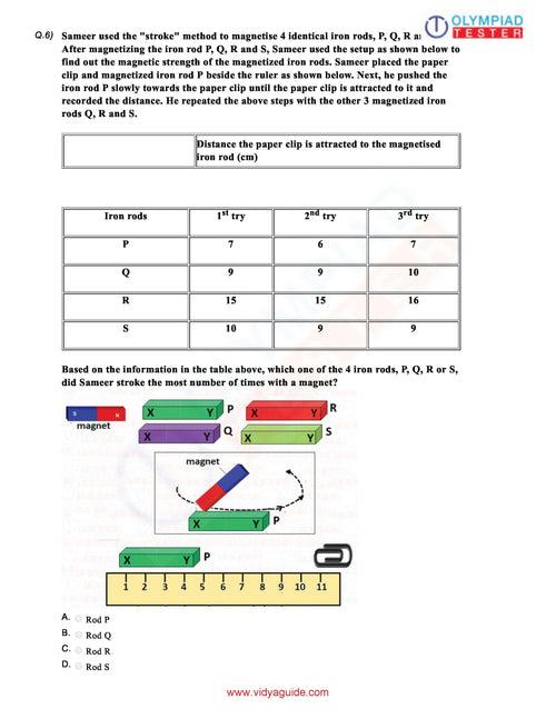 GOTAK & OCS Certification - Class 6 Science fun with magnets - Assessment 01