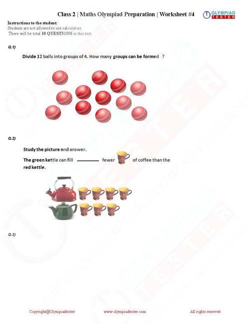 Class 2 IMO (International Maths Olympiad) Topper's guide