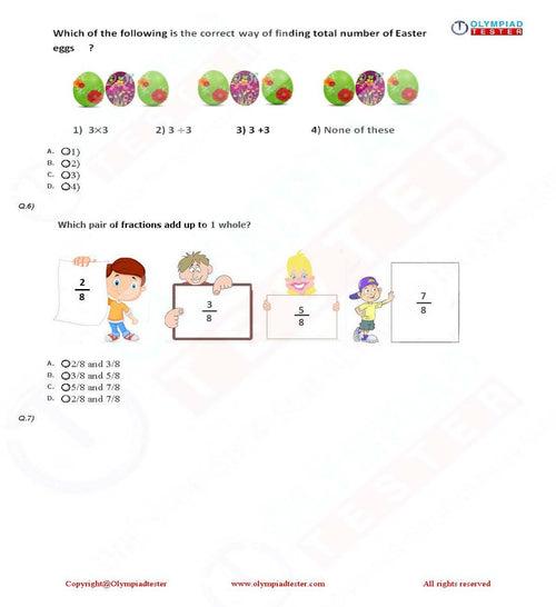 20 Printable Class 2 Maths Olympiad Sample Papers