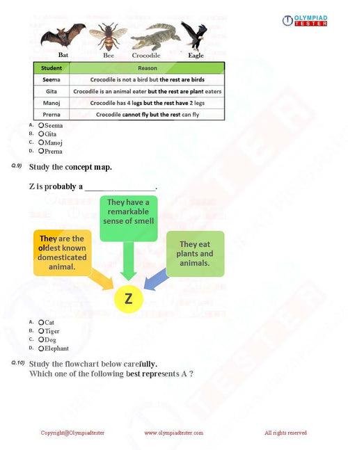 Class 2 NSO (National Science Olympiad) Topper's Guide