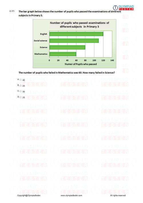 20 Printable Class 4 Maths Olympiad Sample Papers
