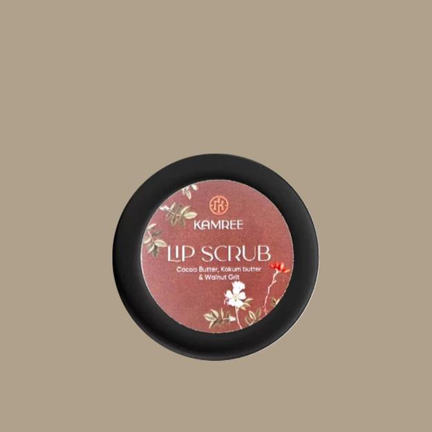 Lip Scrub (Shea Butter, Vitamin-E & Walnut Grit ) | 15 GM