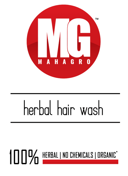 MahaGro Herbal Organic Hair Wash- 1kg (200g Pack of 5)