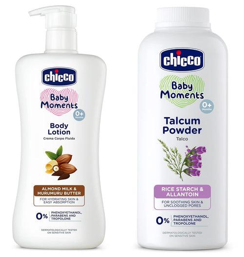 Chicco Baby Grooming Combo Lotion + Talcum Powder