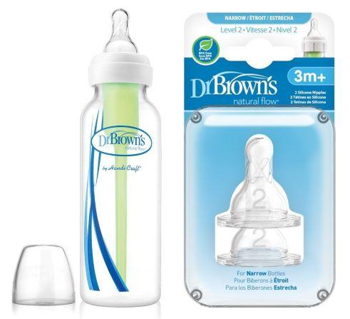 Dr Brown's Feeding Bottle Kit Combo - Level 2