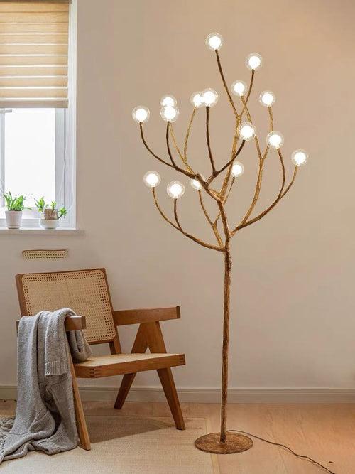 Tree Branch Glass Floor Light | Ivanka Lumiere