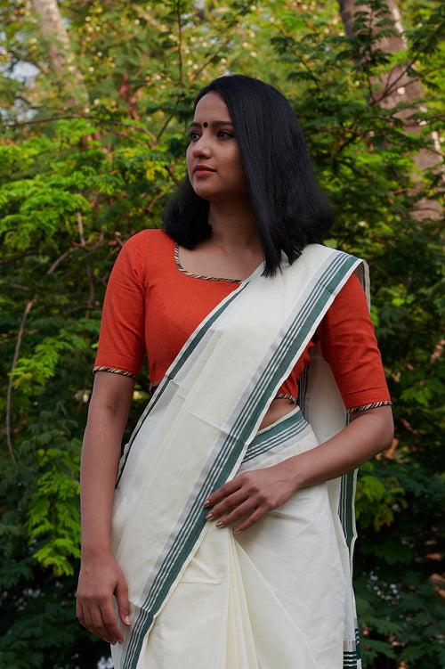 Orange Blossom Blouse