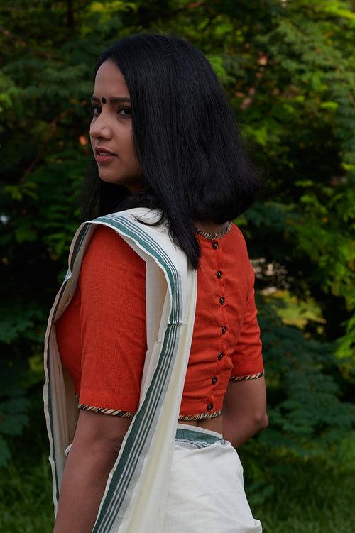 Orange Blossom Blouse