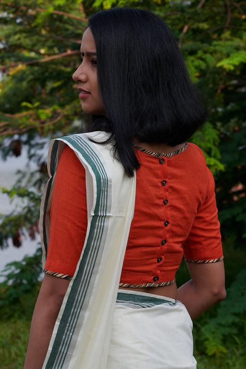 Orange Blossom Blouse