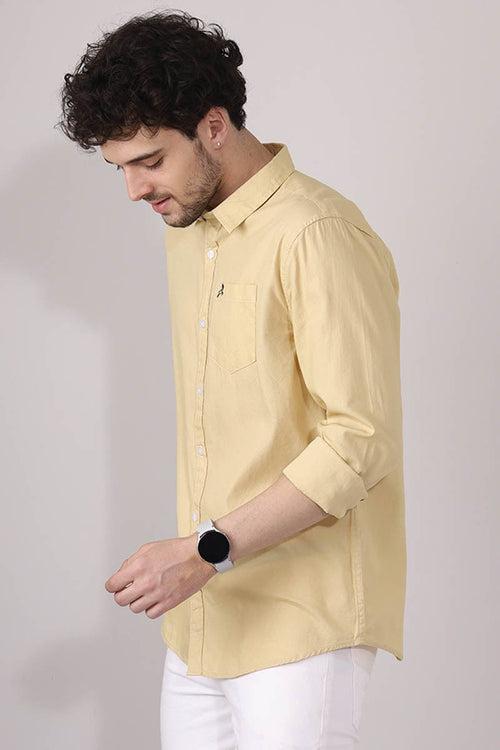 Yellow Plain Shirt