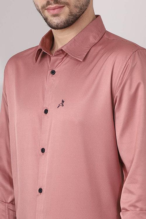 Pink Plain Shirt