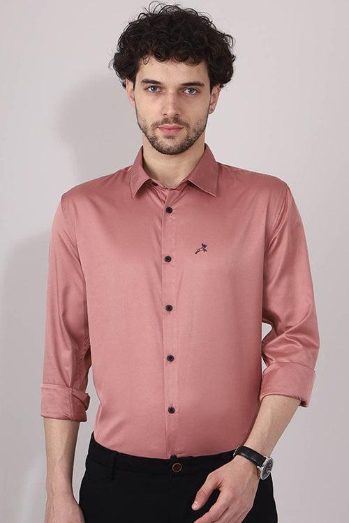 Pink Plain Shirt