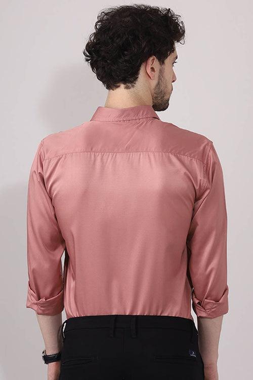 Pink Plain Shirt