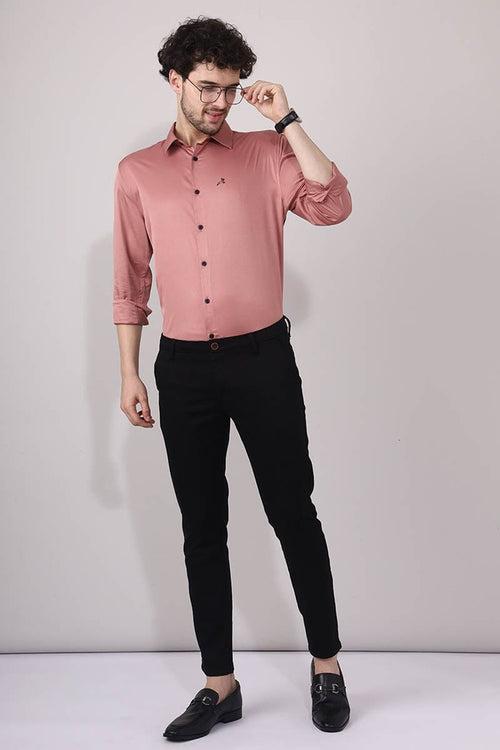 Pink Plain Shirt