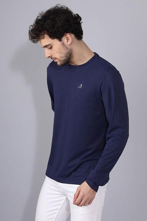 NavyBlue Plain T-Shirt