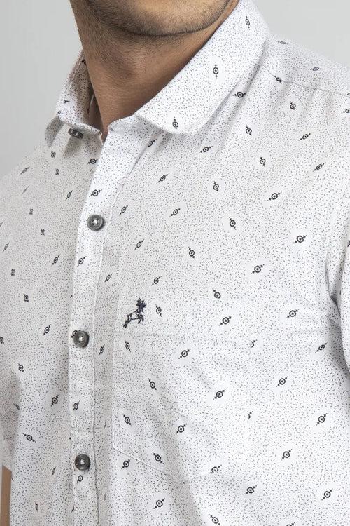 White Print Shirt