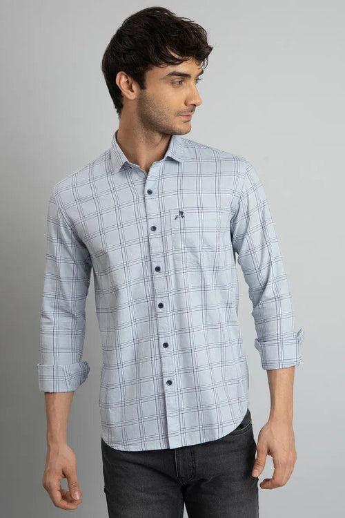 Grey Checks Shirt