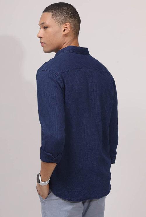 NavyBlue Plain Shirt