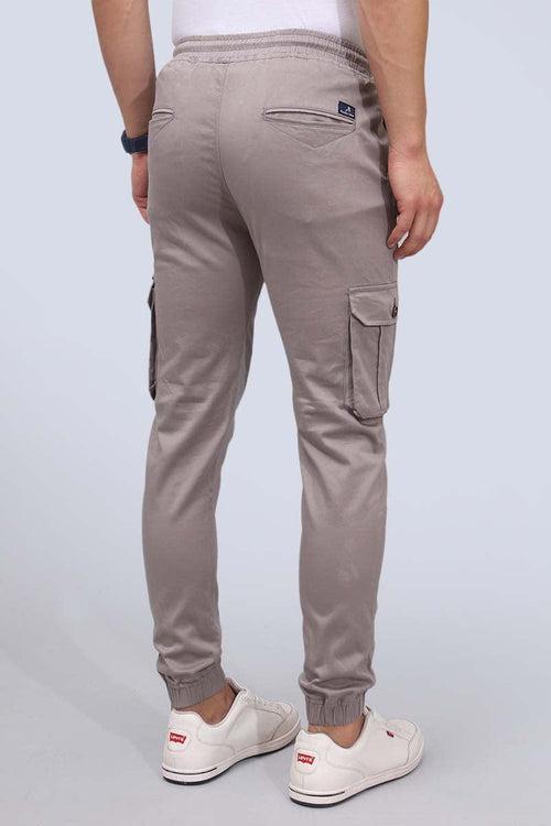 Grey Plain Trouser