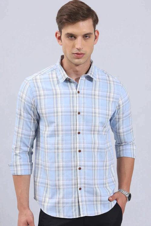 Blue Checks Shirt