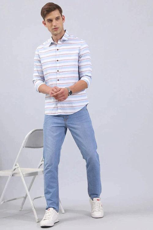 Blue Stripe Shirt