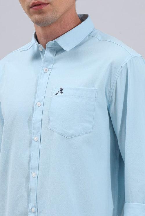 SkyBlue Plain Shirt