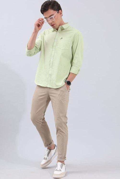 Peach Plain Shirt