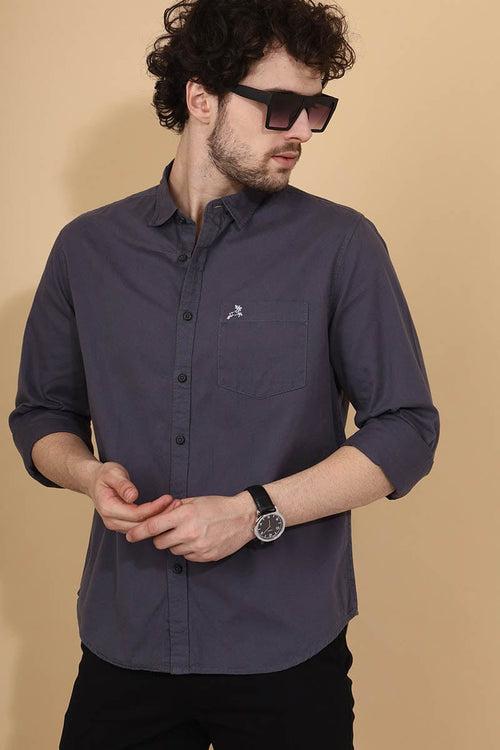 Brown Plain Shirt