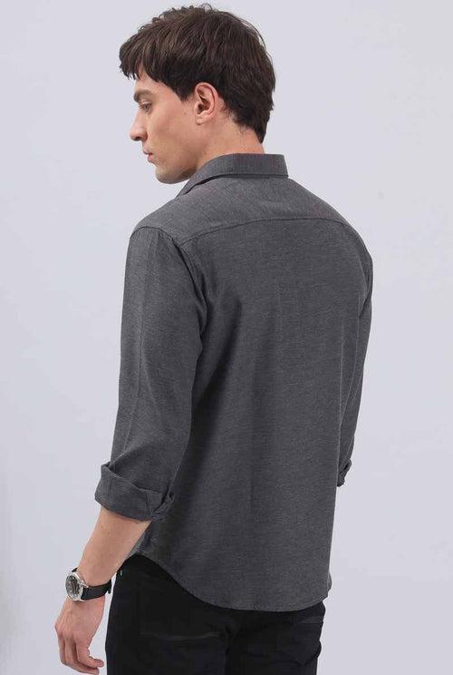 Black Plain Shirt