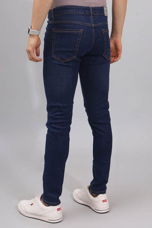 Blue Plain Jeans