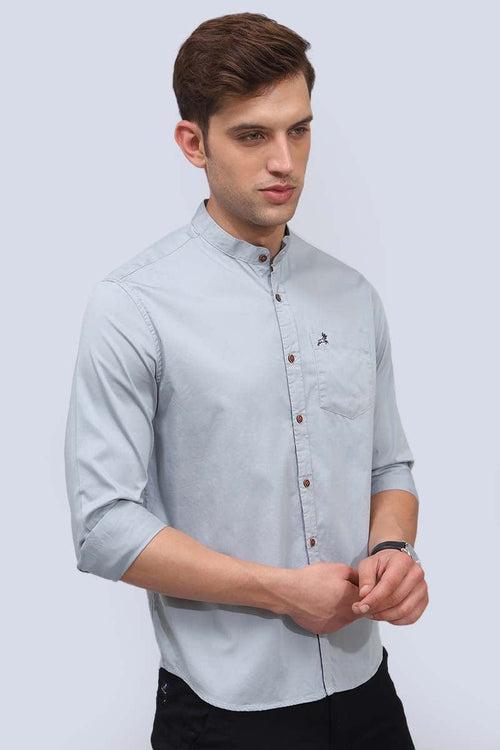 Blue Plain Shirt