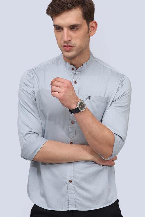 Blue Plain Shirt