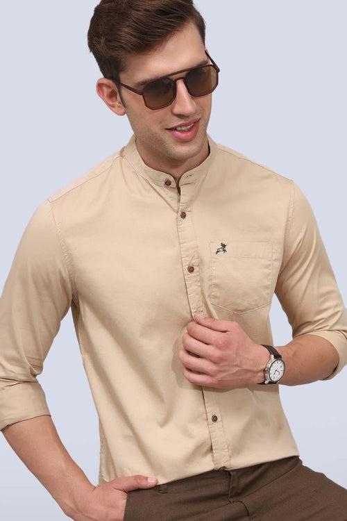 Brown Plain Shirt