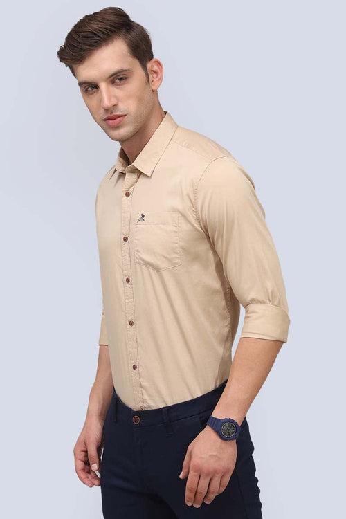 Brown Plain Shirt