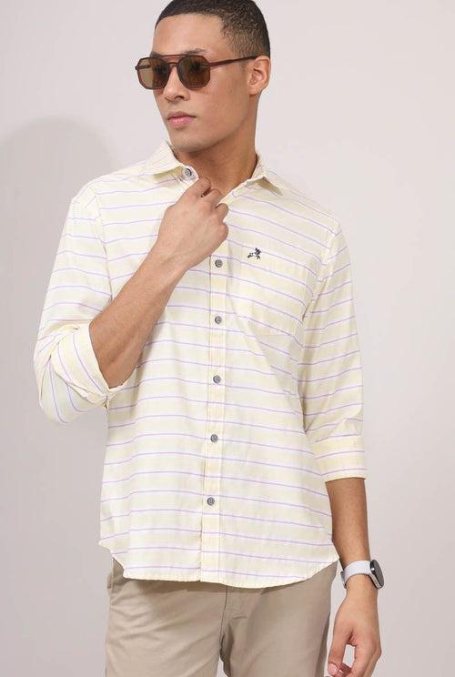 Yellow Stripes Shirt