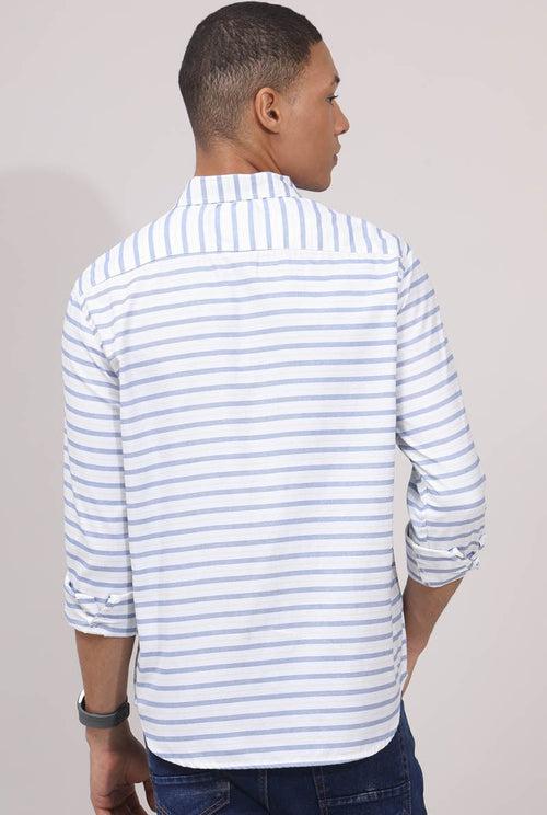 NavyBlue Stripes Shirt