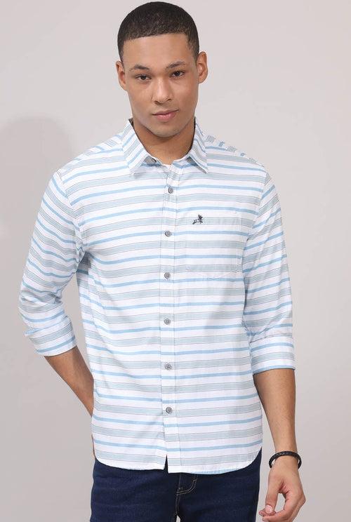 Blue Stripes Shirt